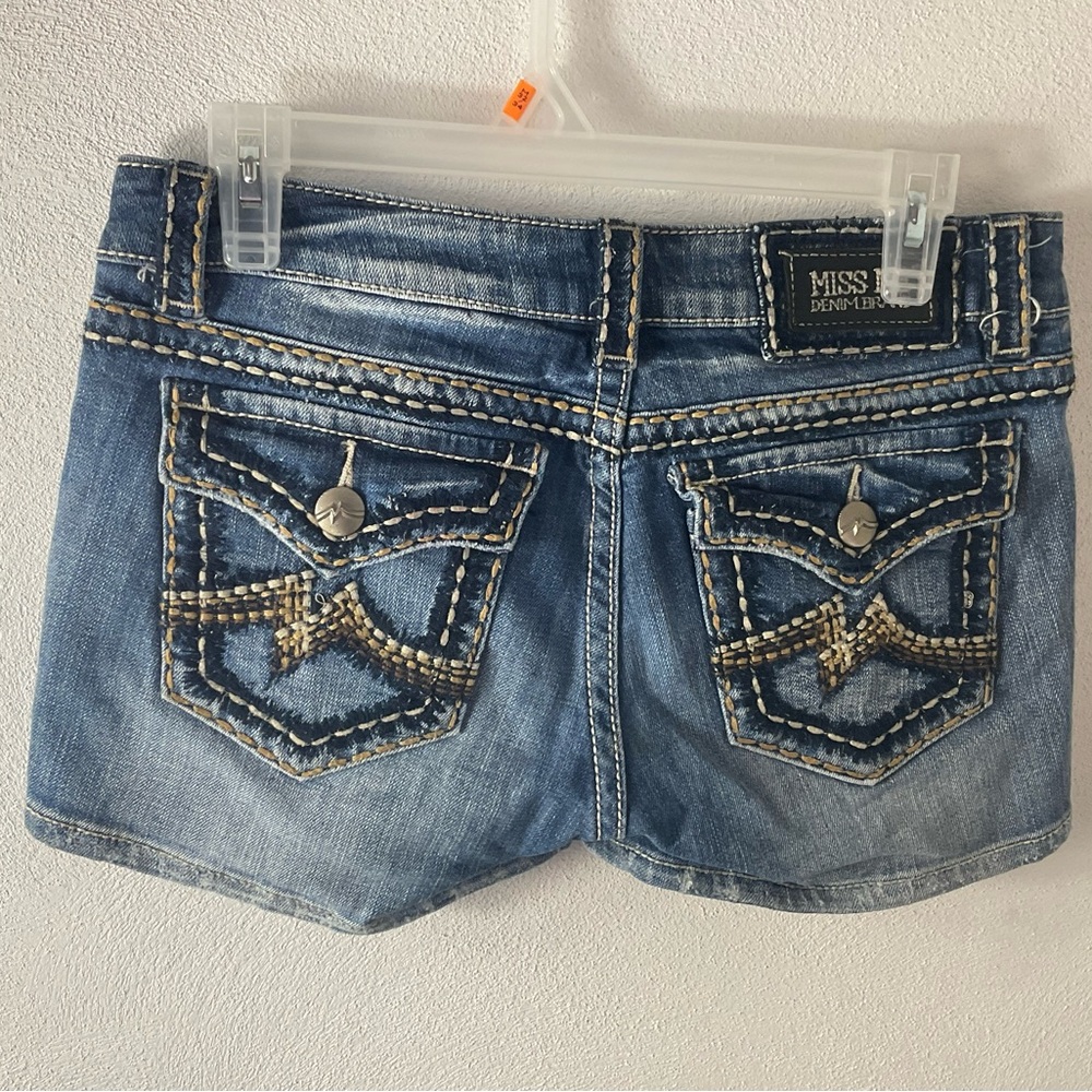 Miss Me Blue Jean Irene Shorts Sz 29